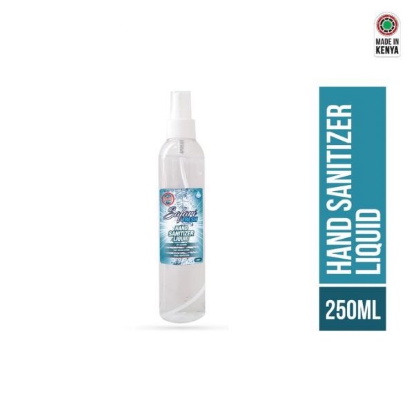 saf fresh sanitizer 250ml liquid spray