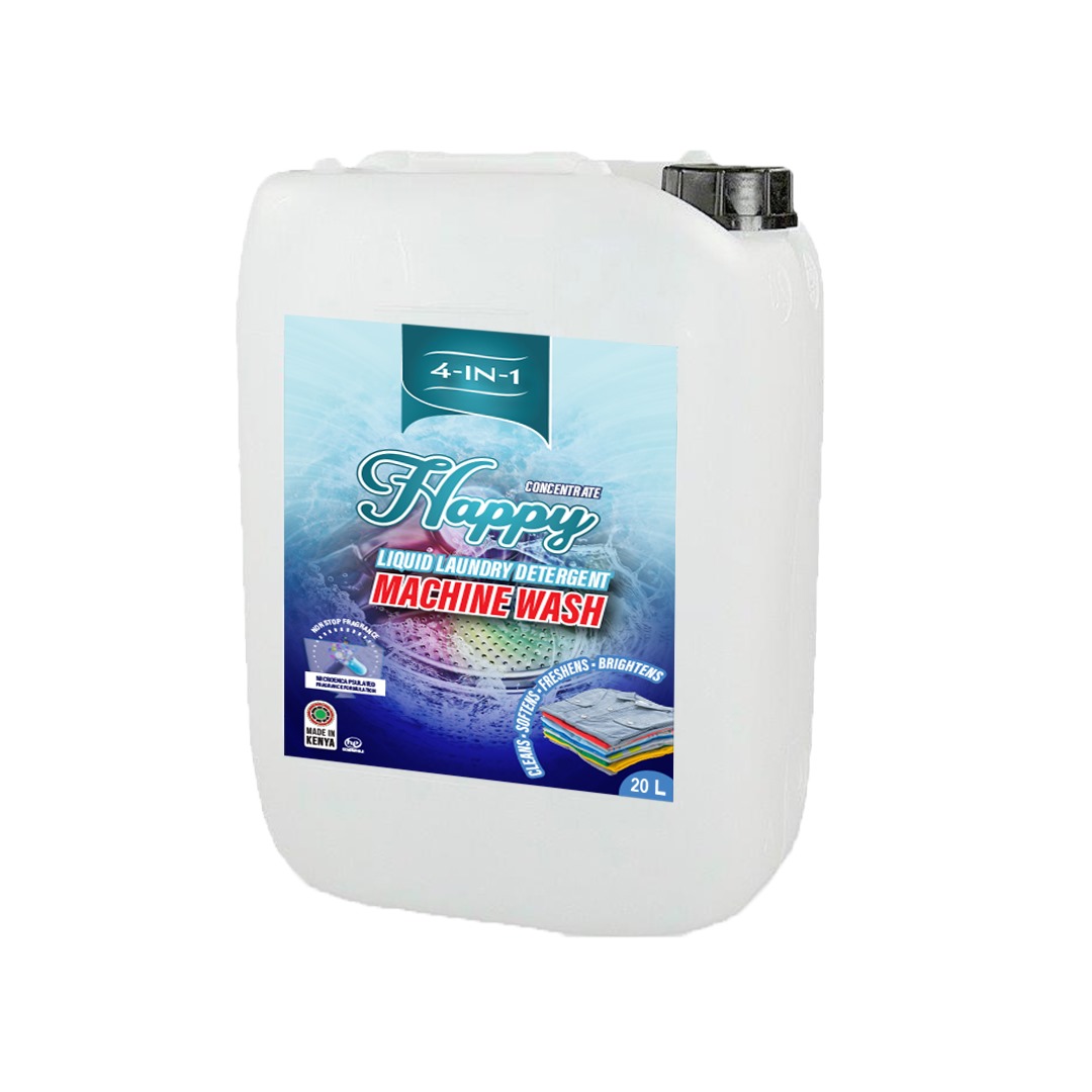 Happy Laundry Detergent 4in1 Machine Wash 20L HQ Happy Laundry Detergent 4in1 Machine Wash 20L HQ