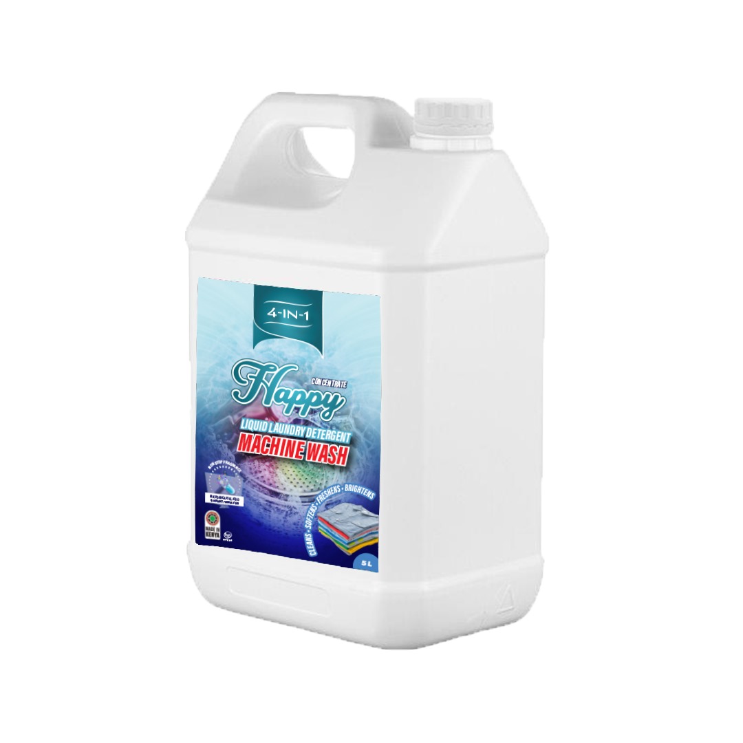 Happy Laundry Detergent 4in1 Machine Wash 5L HQ Happy Laundry Detergent 4in1 Machine Wash 5L HQ