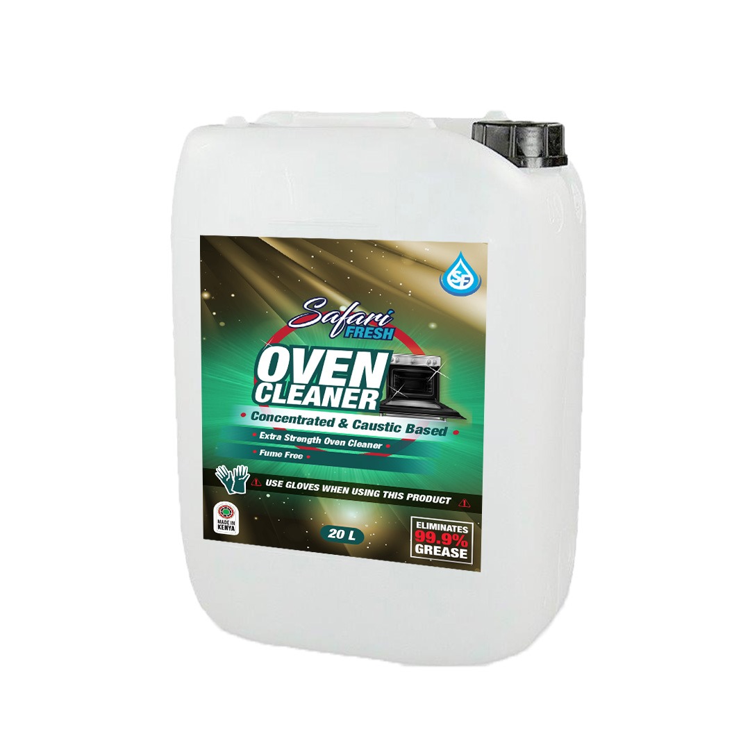 Safari Fresh Oven Cleaner 20L Concentrated and Caustic Based