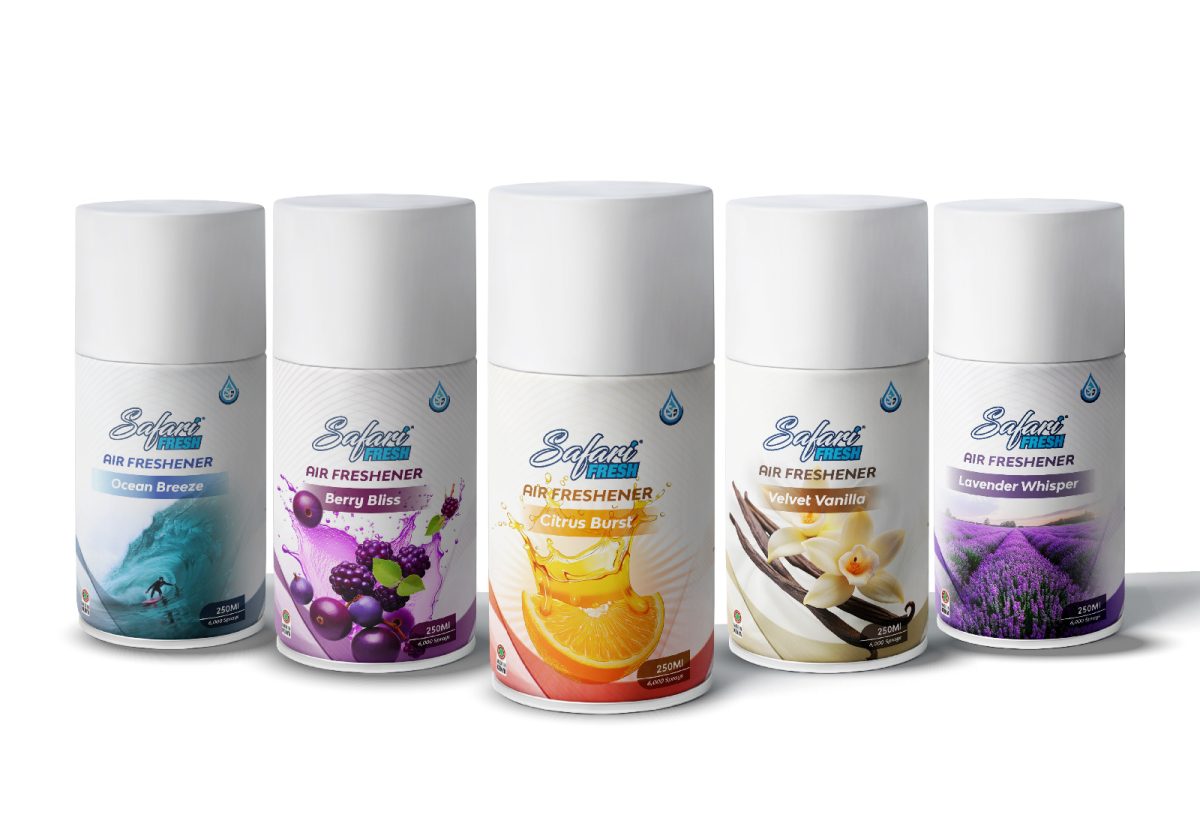 Safari Fresh Automatic Air Freshener 250ml Range Safari-Fresh-Automatic-Air-Freshener-250ml-Range